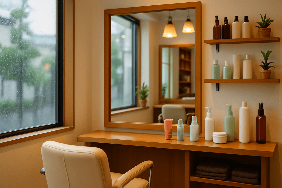 【梅雨の髪対策】城東区でうねり・広がり解消！おすすめサロンケア＆自宅ケア